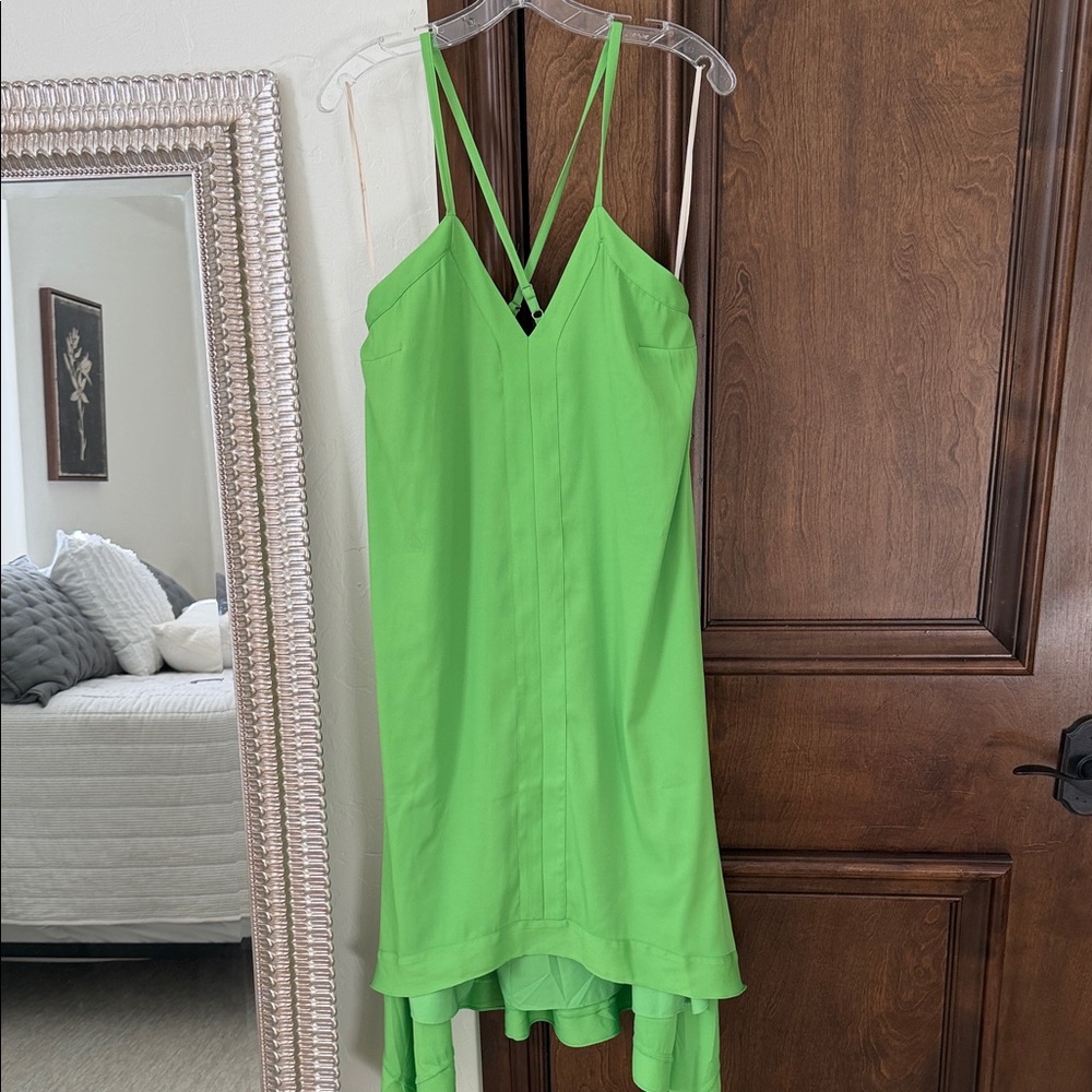 RACHEL Rachel Roy Lime Green Dress